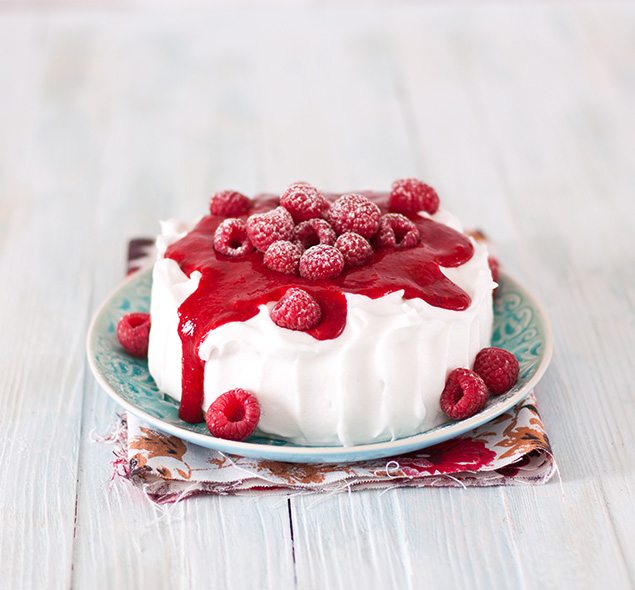 DOCE DE RICOTA E FRAMBOESA