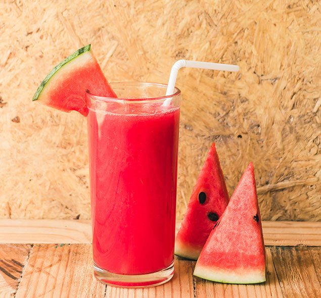 SHAKE DE MELANCIA E CHIA