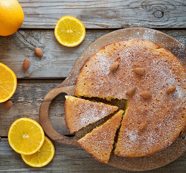 BOLO DE LARANJA COM AVEIA