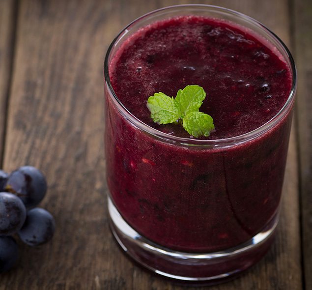 SMOOTHIE DE SUCO DE UVA