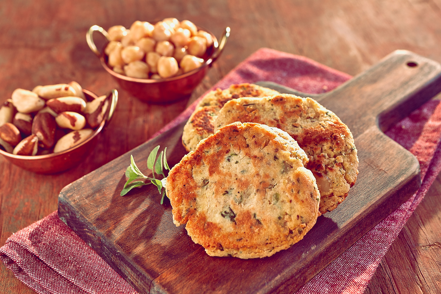 HAMBÚRGUER DE GRÃO-DE-BICO