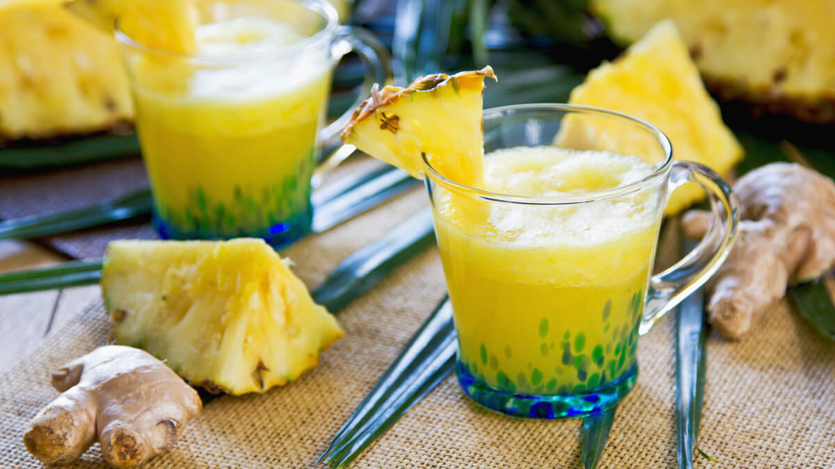 Receita de Suchá DrenAtive com Abacaxi