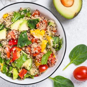 Receita de Bowl vegano de quinoa