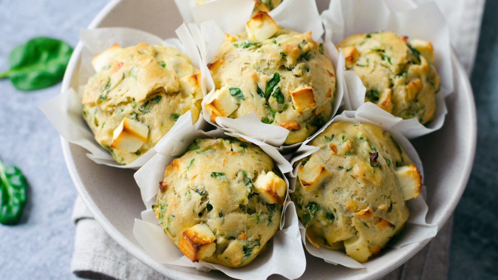 Muffin de legumes vegano