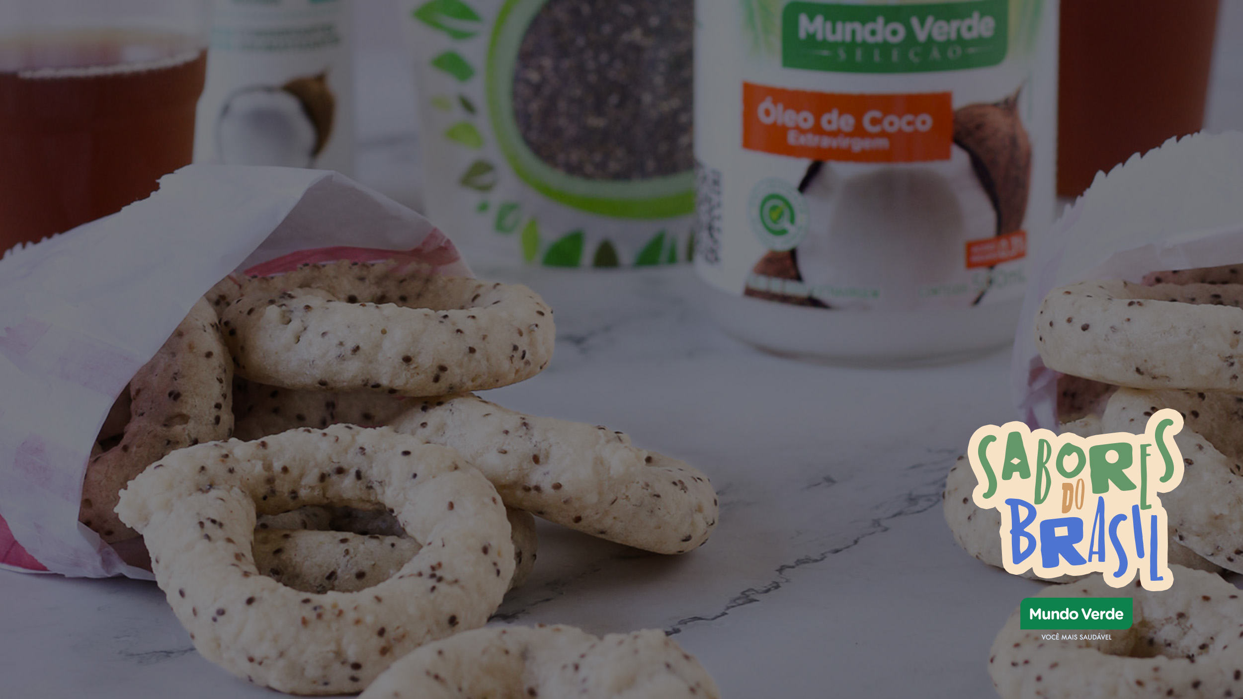 Sabores do Brasil: Biscoito de Polvilho com Semente de Chia