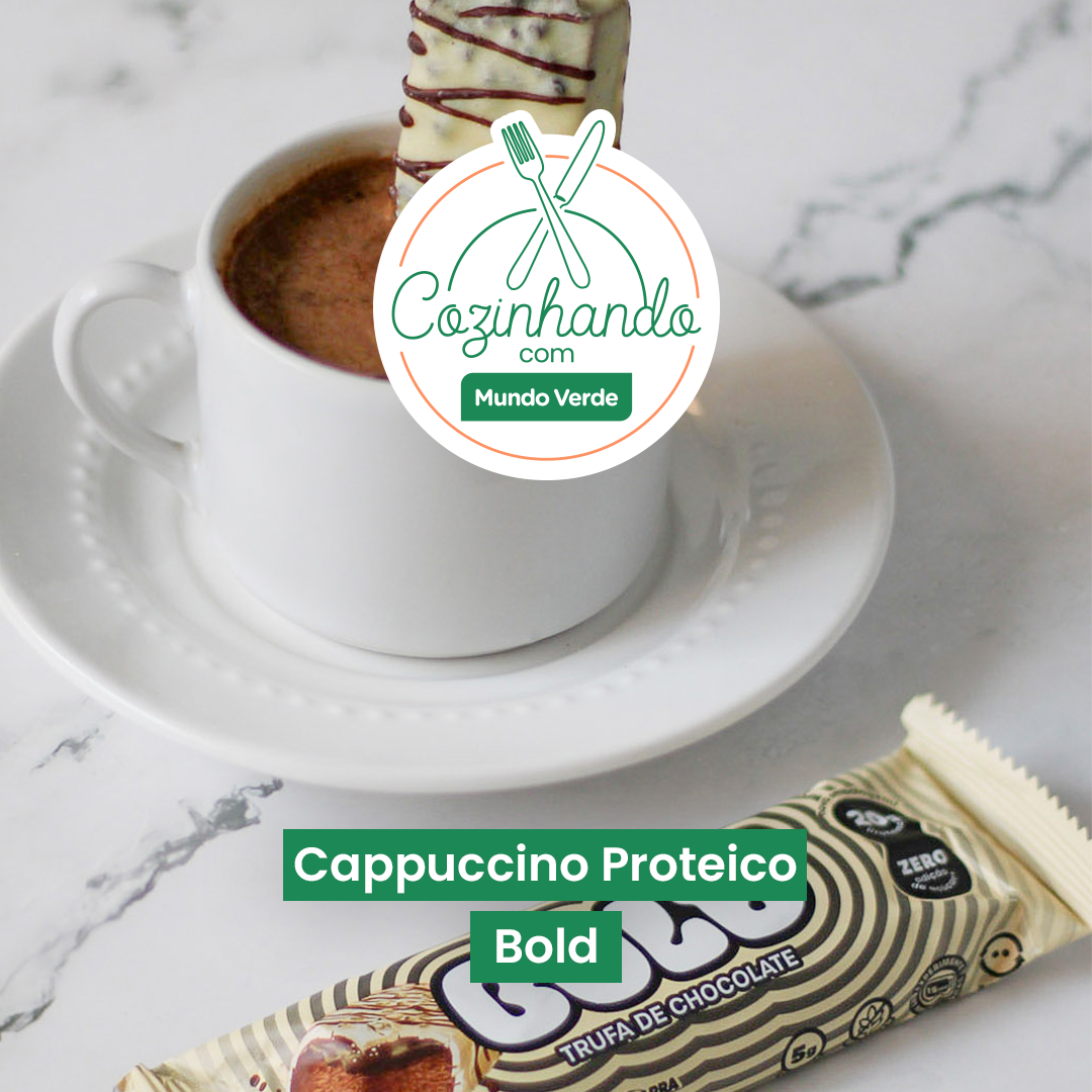 Cozinhando com Mundo Verde – Cappuccino Proteico Bold