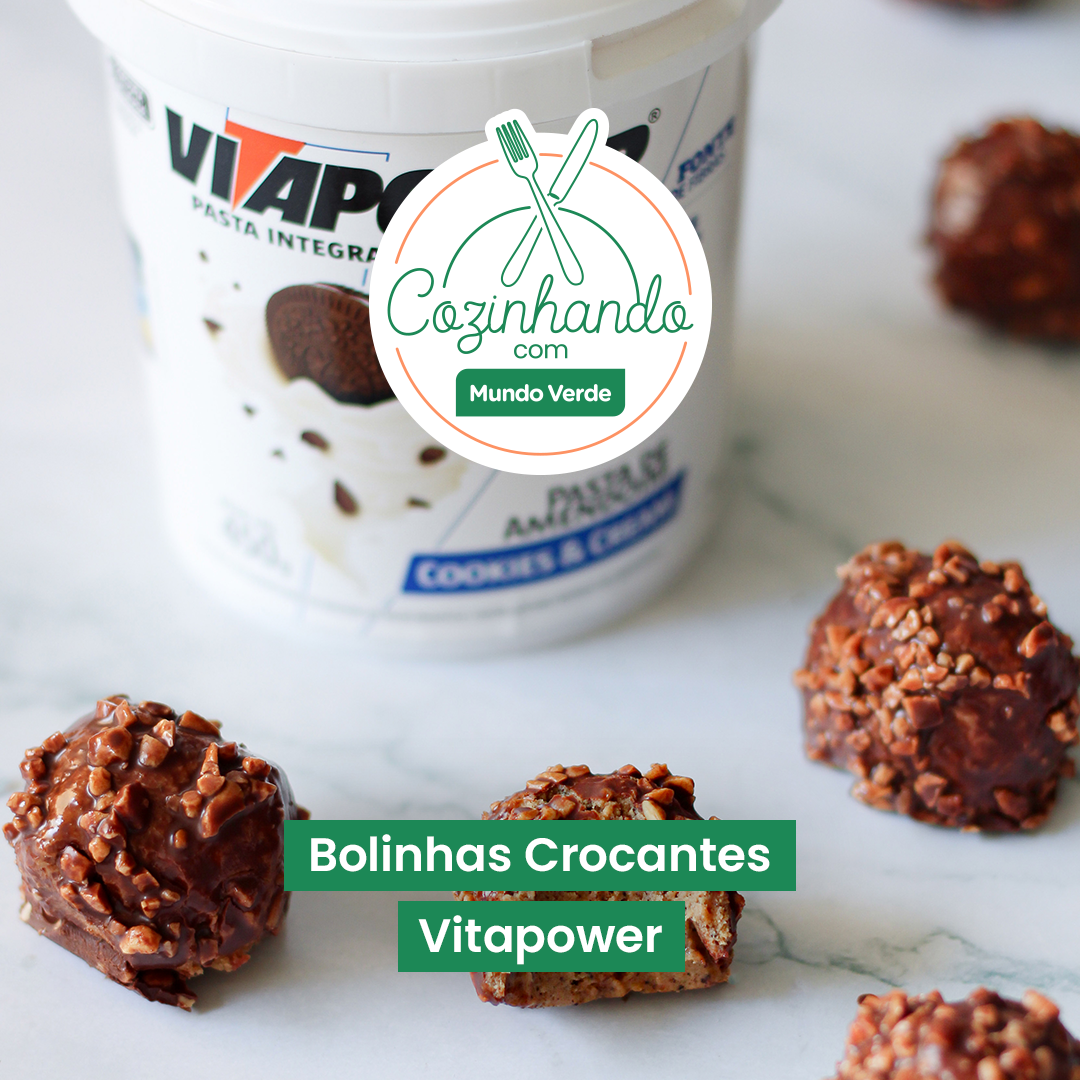 Cozinhando com Mundo Verde – Bolinhas crocante Vitapower