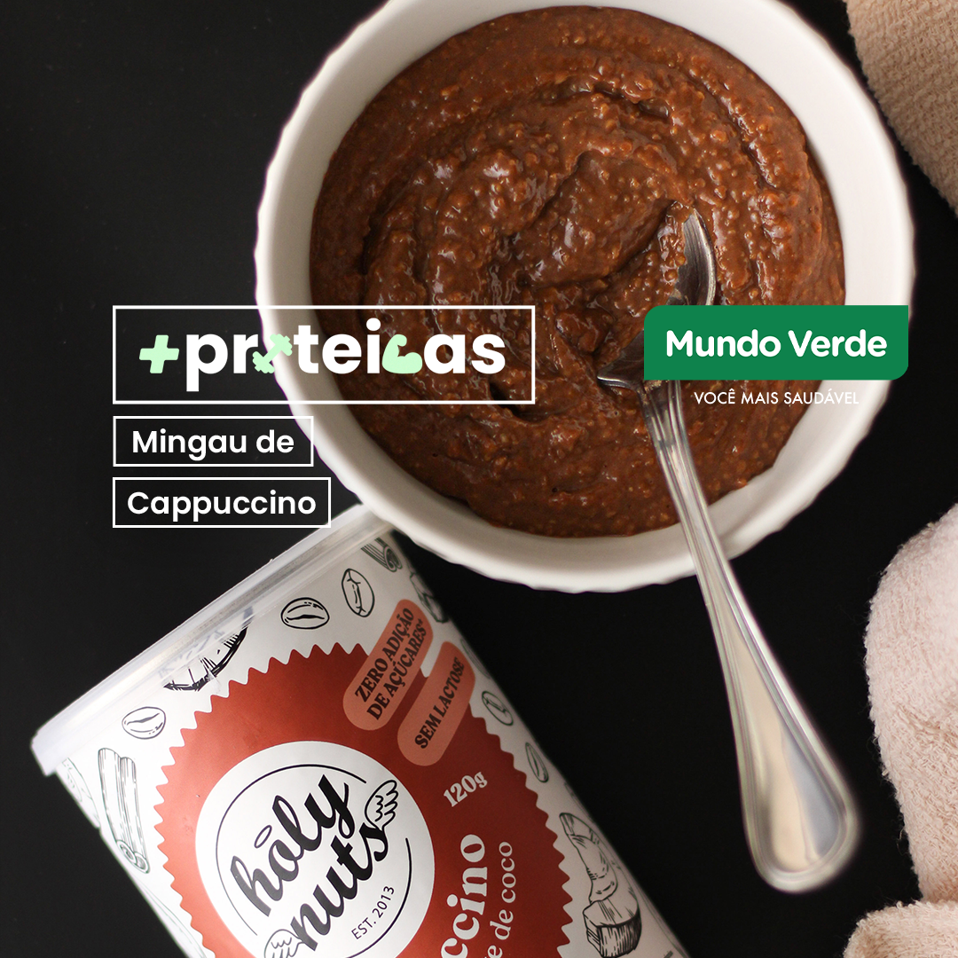 +Proteicas – Mingau de cappuccino