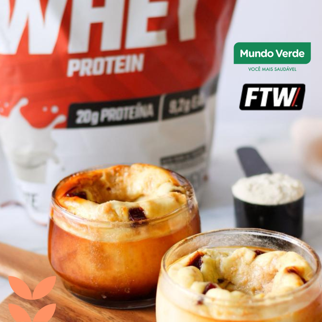 Suflê Proteico de Goiabada: sobremesa saudável e rica em proteínas