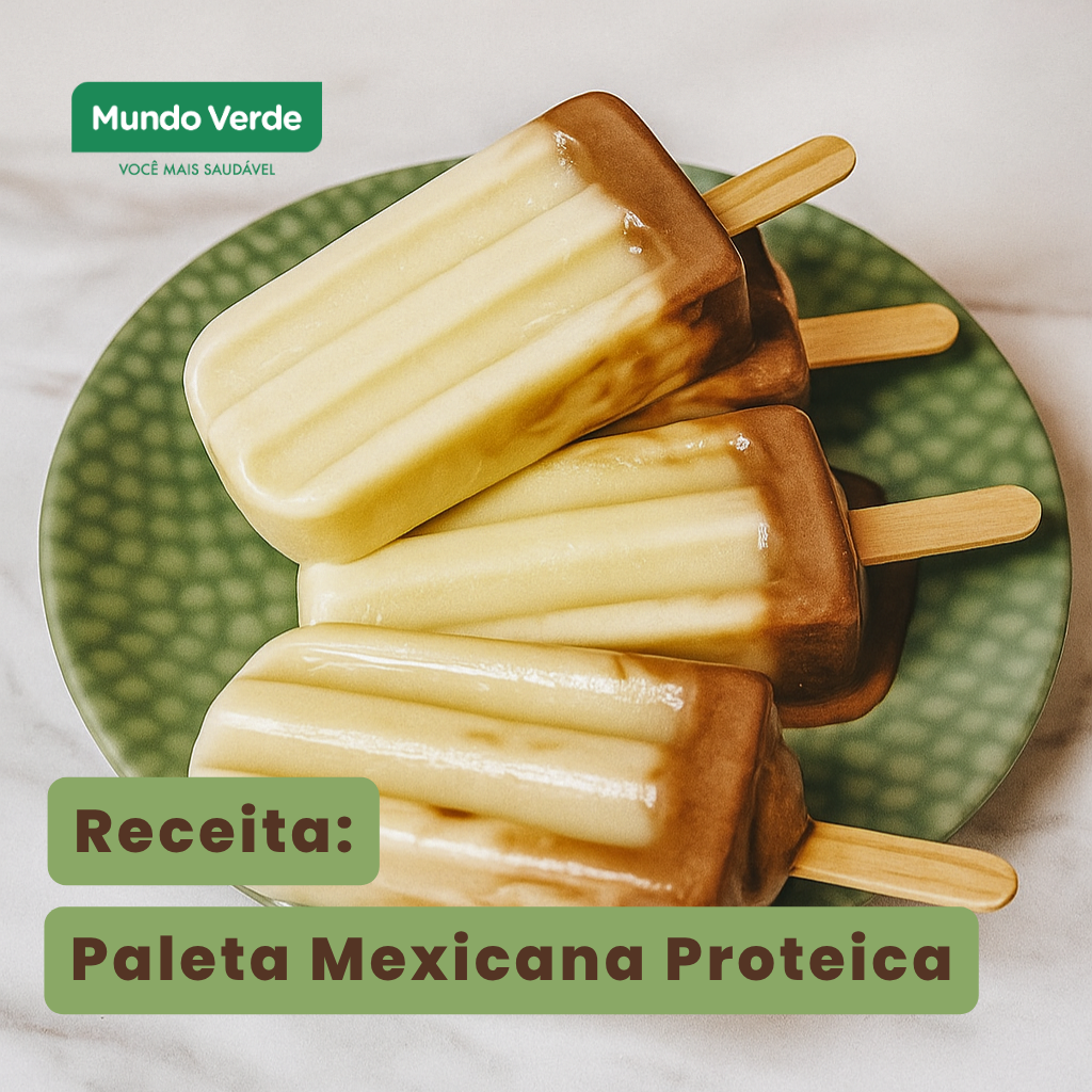 Paleta Mexicana Proteica: Sobremesa Saudável, Refrescante e com Whey