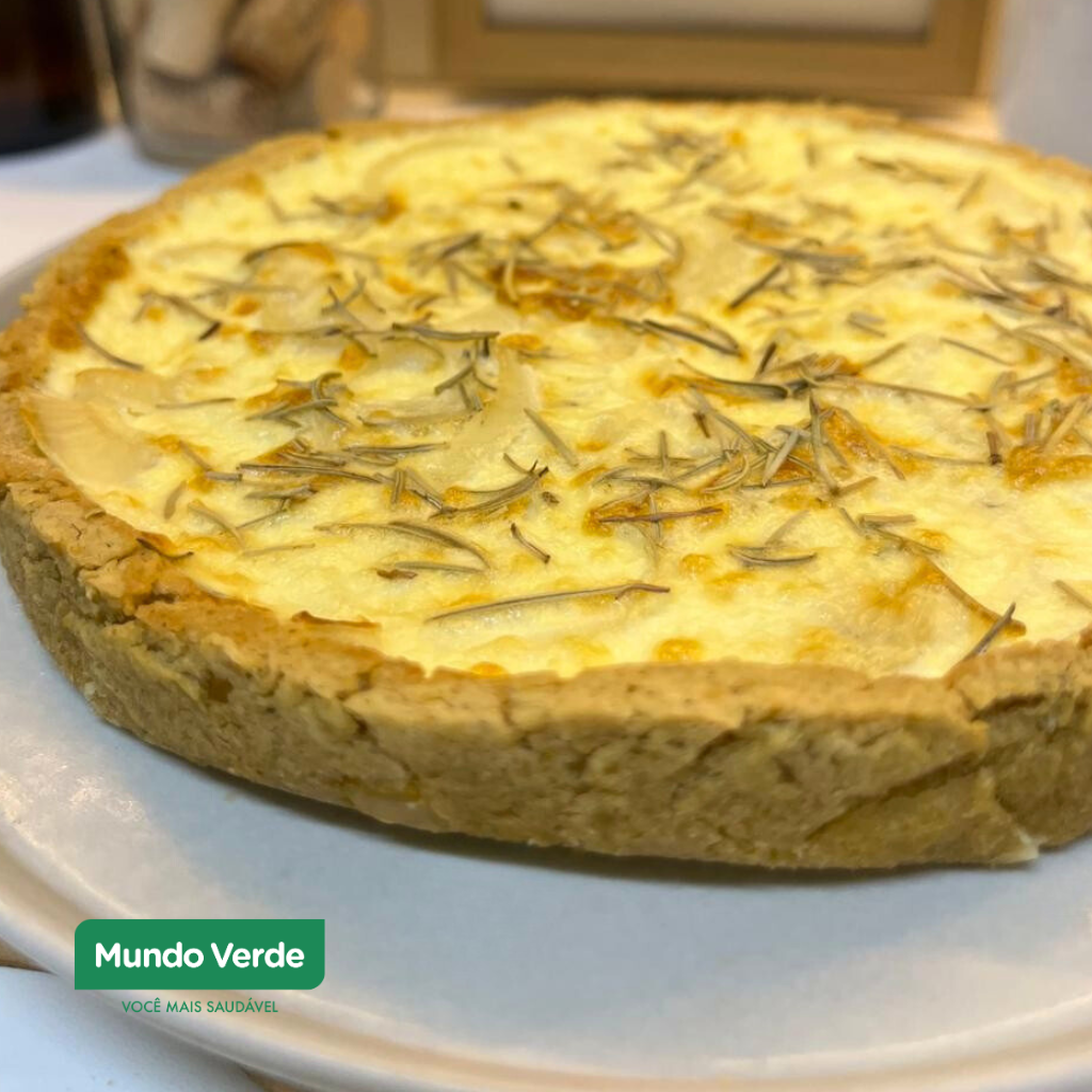 Quiche com Massa de Grão-de-Bico: Receita Saudável, Proteica e Sem Farinha Branca
