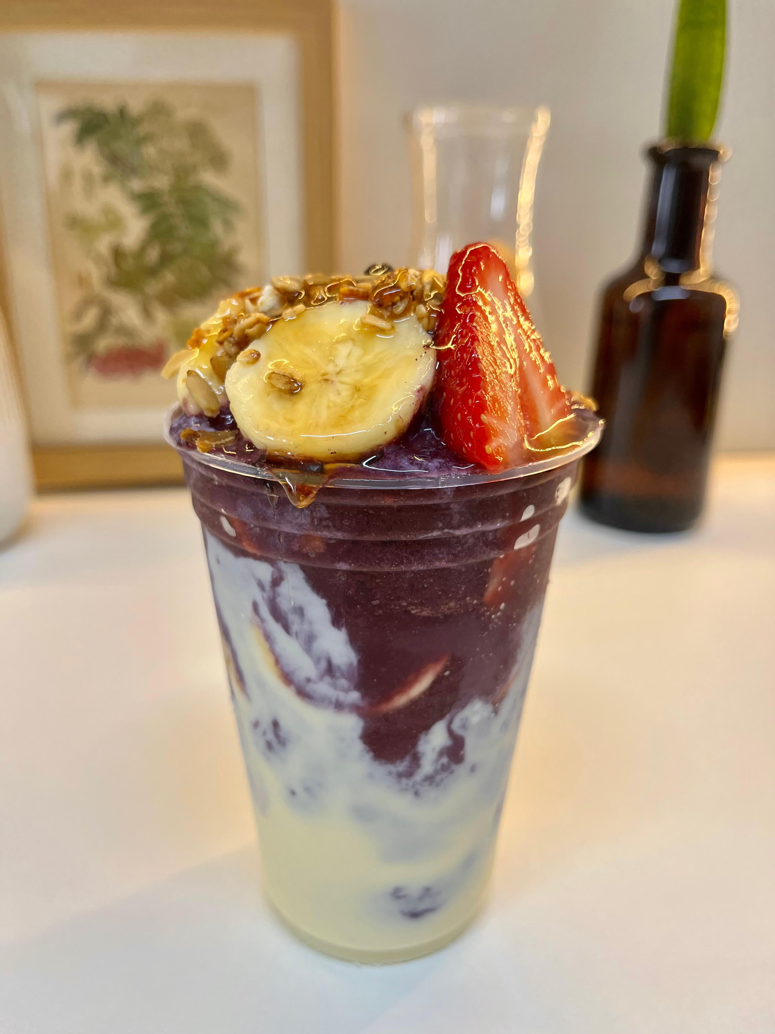 Açaí baixo em kcal: refrescante, leve e nutritivo