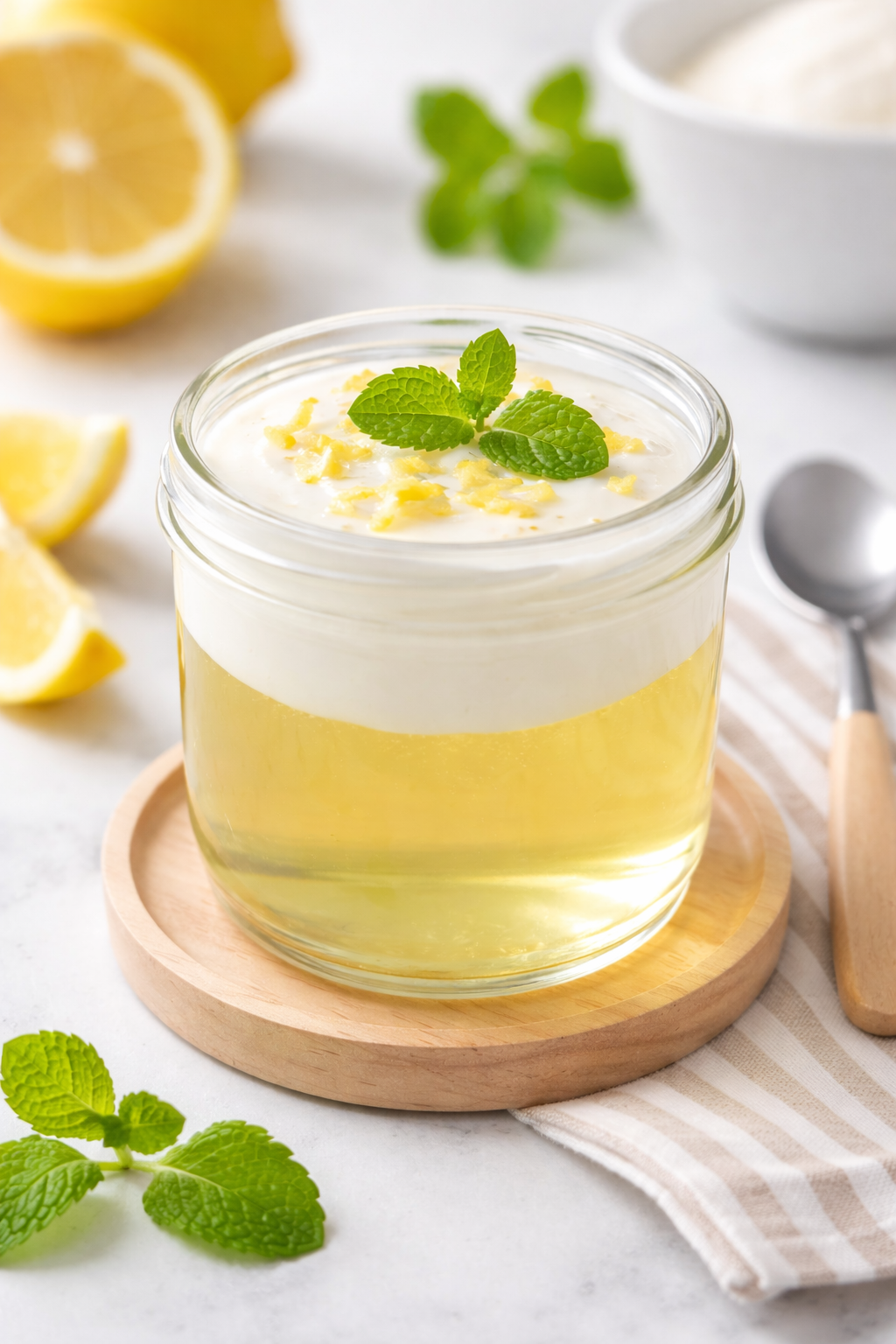 Gelatina de colágeno: leve, prática e perfeita para o dia a dia 🍋