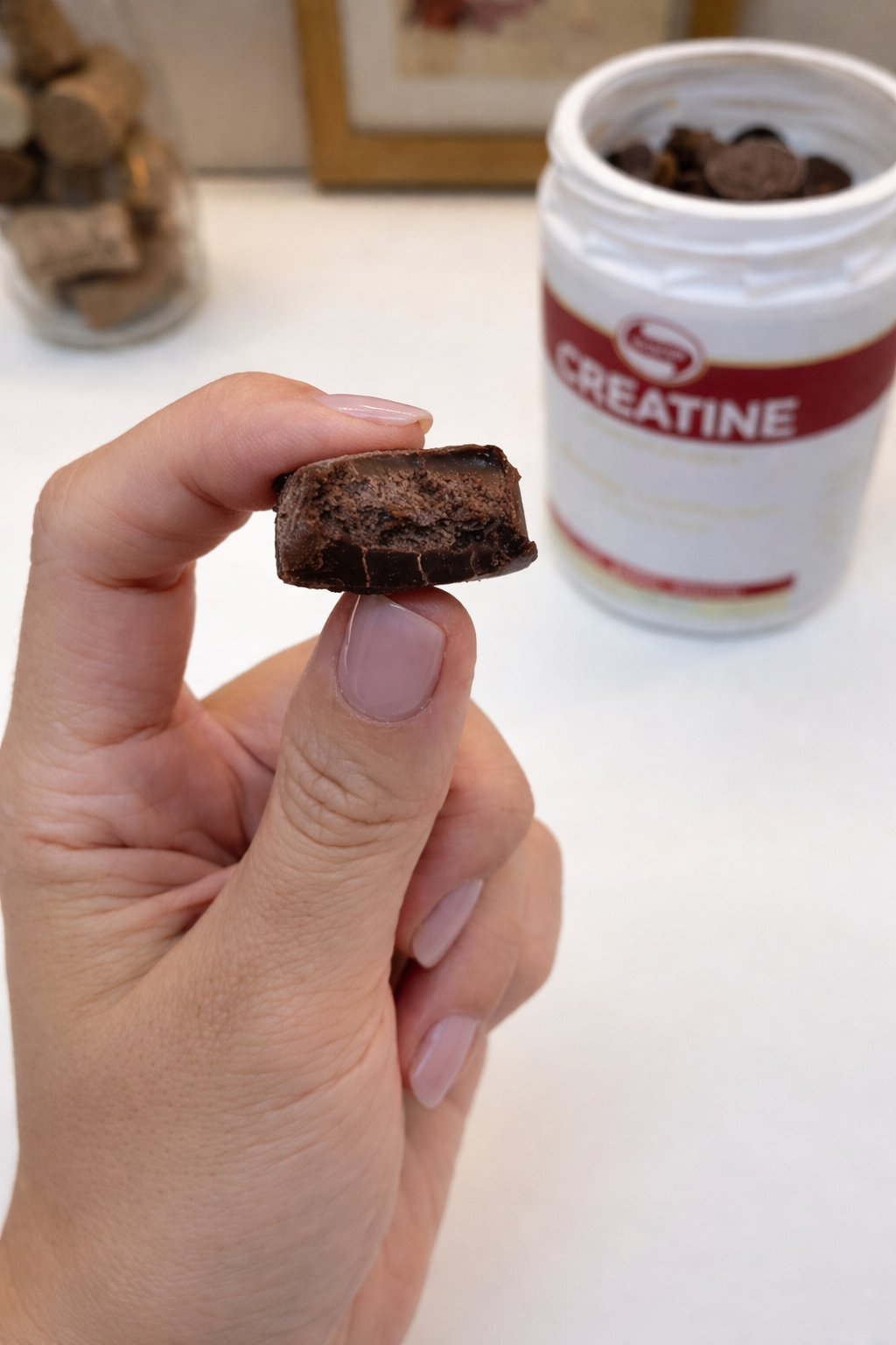 Bombom de creatina: praticidade e sabor para a sua rotina 🍫