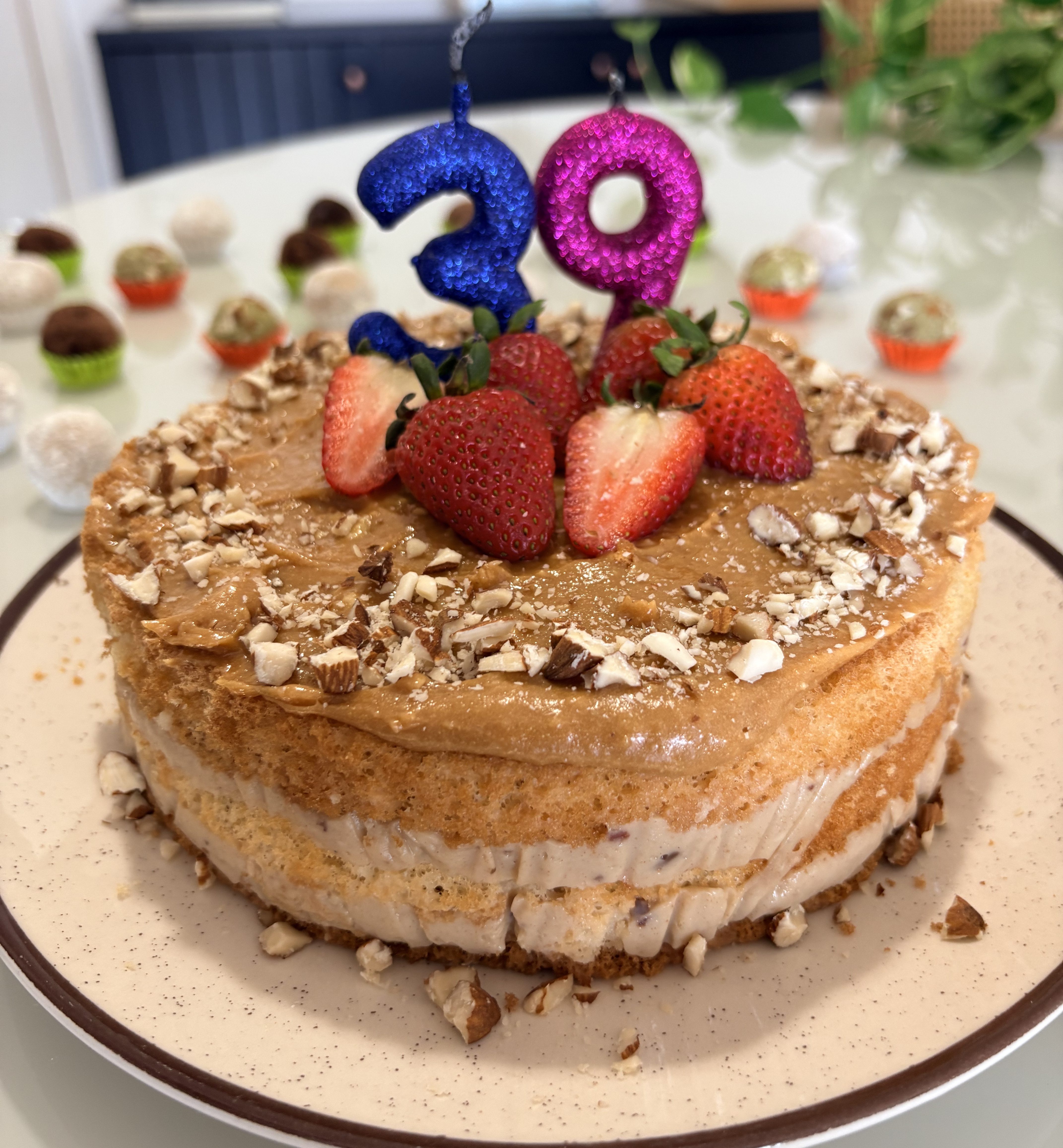 Bolo de aniversário sem açúcar e sem glúten: uma receita especial para celebrar