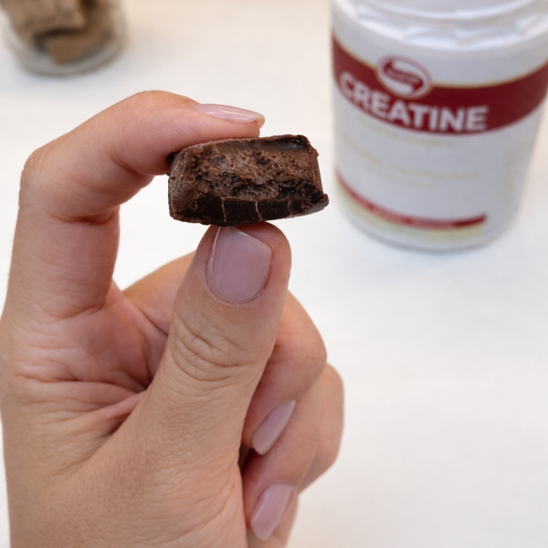 Bombom de creatina: praticidade e sabor para a sua rotina 🍫