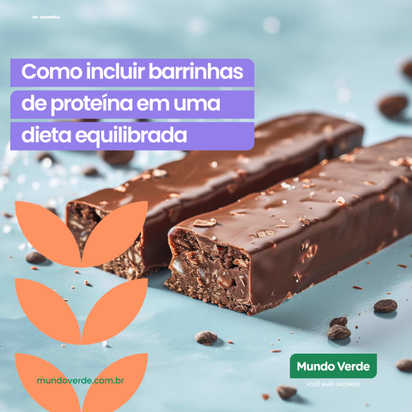 Como incluir barrinhas de proteína em uma dieta equilibrada
