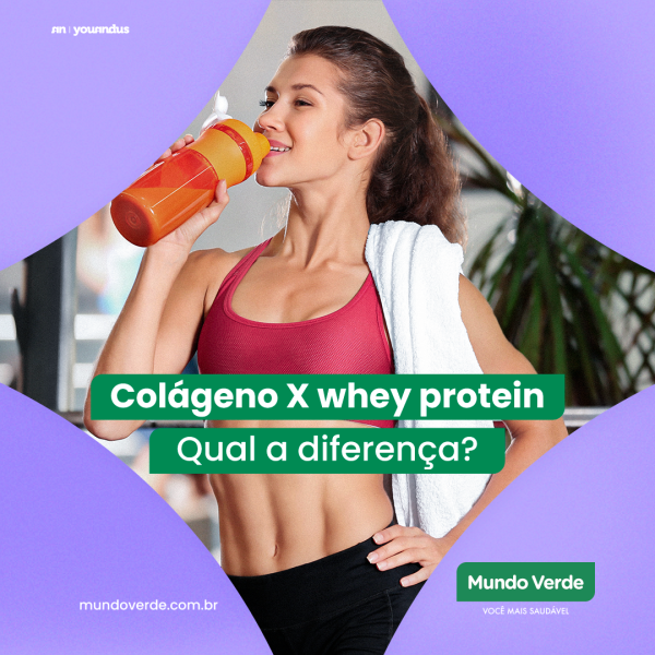 Colágeno X whey protein: Qual a diferença?