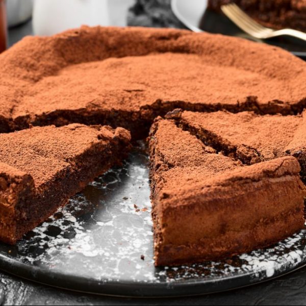 Receita de Bolo de Pasta de Amendoim sem Farinha